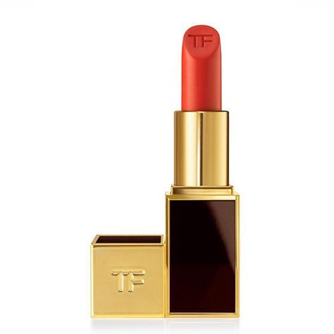 Tom Ford Lip Color in Wild Gingerbestproductscom Tom Ford Lipstick, Luxury Lipstick, Lip Color Lipstick, Tom Ford Makeup, Makeup Shades, Tom Ford Beauty, Matte Lip Color, Perfect Lips, Products Makeup