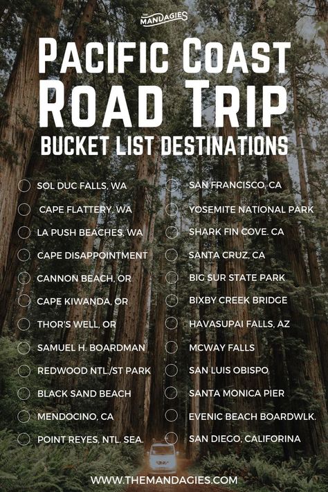 25 Amazing Stops On A 1-Week Pacific Coast Highway Road Trip Itinerary #1Week #Amazing #coast #Highway #Itinerary #Pacific #Road #Stops #travelideas #travelideaseurope #travelideasforfamilies #travelideasforspringbreak #Trip Check more at https://www.pinstagram.xyz/25-amazing-stops-on-a-1-week-pacific-coast-highway-road-trip-itinerary/ Pacific Coast Road Trip, Pacific Coast Highway Road Trip, Voyage New York, West Coast Road Trip, Pacific Coast Highway, Bucket List Destinations, Destination Voyage, Road Trip Itinerary, Future Travel