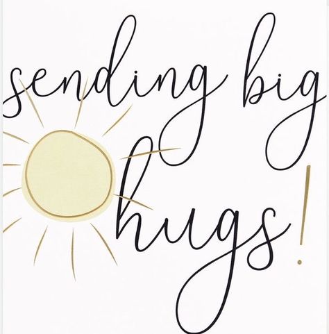 Sending Hugs Quotes, Sending Big Hugs, Big Hugs For You, Hug Images, Hugs And Kisses Quotes, Caroline Gardner, Kissing Quotes, Thinking Of You Quotes, Hug Quotes