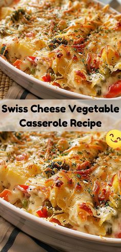 Make dinner delicious with this Swiss Cheese Vegetable Casserole recipe. Healthy, cheesy, and easy to prepare! Swiss Cheese Vegetable Casserole, Baked Vegetables With Cheese, Green Vegetable Casserole, Vegetable Cheese Casserole, Veggie Casseroles For A Crowd, Swiss Vegetable Casserole, Summer Vegetable Casserole, Healthy Veggie Casserole Recipes, Cucumber Casserole Recipes