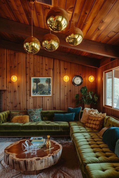 70s Inspired Living Room, 70s Living Room Decor, 70s Living Room, 70s Interior Design, Lounge Rooms, 70s House, 70s Interior, 70s Home, 70s Home Decor