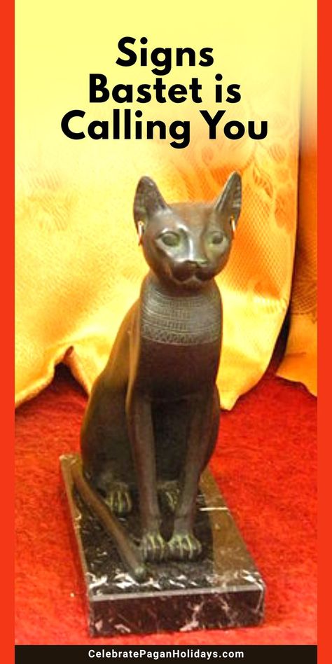 The goddess Bastet Bast Goddess, Bastet Tattoo, Cats In Ancient Egypt, Goddess Of Egypt, Egypt Cat, Bastet Goddess, Egyptian Goddess Art, Egyptian Cat Goddess, Pagan Holidays