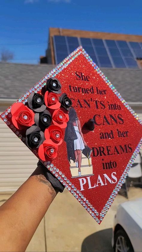 graduation cap topper in 2022 | High school graduation cap decoration, Graduation cap, College grad cap ideas Cap Ideas Graduation, Red Graduation Cap, Grad Cap Ideas, Nurse Graduation Cap, College Grad Cap Ideas, Grad Cap Decorated, Graduation Cap Decoration Diy, High School Graduation Cap, College Graduation Cap Decoration