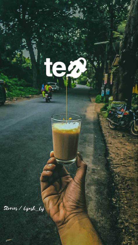 Coffee time Instagram Evening Story Ideas, Evening Tea Quotes, Tea Creative Ads Design, Chai Instagram Story Ideas, Chai Typography, Coffee Creative Post, Evening Coffee Instagram Story, Kerala Instagram Stories, Tea Instagram Story Ideas