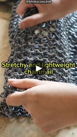 Stretchy & Lightweight Chainmail Made From Rubber O-Rings Diy Chainmail Armor, Chainmail Pants, Chainmaille Armor, Chainmail Diy, Diy Armor, Larp Diy, Armor Tutorial, Chainmail Armor, Ren Fair