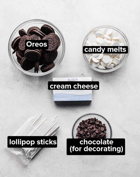 No Bake Oreo Cake Pops, How To Make Oreo Cake Pops, Cake Pops Recipe Oreo, Oreo Cakepop, Oreo Cake Pops Without Cream Cheese, Homemade Oreo Cakesters, Oreo Cake Pops Recipe, No Bake Oreo Cake, S’mores Oreo Balls