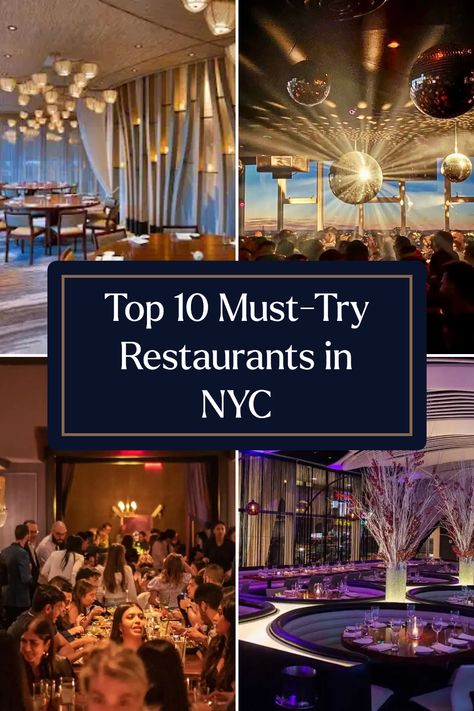 Experience the culinary magic of New York City in 2024! Unveiling the top 10 must-try restaurants, we’ve covered everything from trendy eateries reminding you of a vibrant atmosphere to upscale spots like Nobu Downtown or Beauty & Essex spotlighting remarkable dishes. Whether you're in the mood for sushi, classic American, or avant-garde cuisine, there's something here for everyone. Ready to take a delicious leap? Share a meal with loved ones and capture every flavorful moment! Don't miss the chance to savor NYC's finest eats. Ny Restaurants Aesthetic, Fraunces Tavern New York, Affordable Restaurants In Nyc, Where To Eat In Midtown Nyc, Restaurants New York City, Upper East Side Restaurants Nyc, Best Restaurants In New York City, Best Italian Restaurants In Nyc, Top Restaurants In Nyc