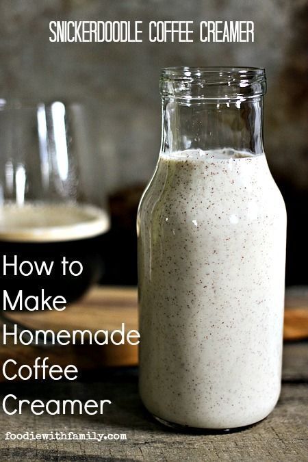 How to Make Coffee Creamer. Snickerdoodle Coffee Creamer is great for coffee OR tea! foodiewithfamily.com Snickerdoodle Coffee, Homemade Coffee Creamer Recipe, Diy Coffee Creamer, Homemade Coffee Creamer, Coffee Creamer Recipe, Creamer Recipe, Make Coffee, Homemade Coffee, How To Make Coffee