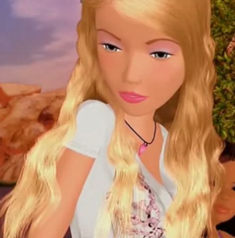 Barbie Diaries Outfit, The Barbie Diaries, Barbie Diaries, Barbie Pfp, Animated Pfp, 2000s Barbie, Barbie Wallpaper, Barbie Aesthetic, Girly Movies