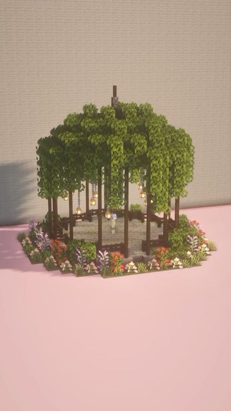 dailyminecraftdesign on Instagram: 💕 I love this design! 📸 @skuishi_builds • 👉 Follow us @dailyminecraftdesign Construction Minecraft, Minecraft Welten, Case Minecraft, Minecraft Garden, Minecraft Decoration, Mc Builds, Houses Minecraft, Rumah Minecraft Sederhana, Minecraft Mansion