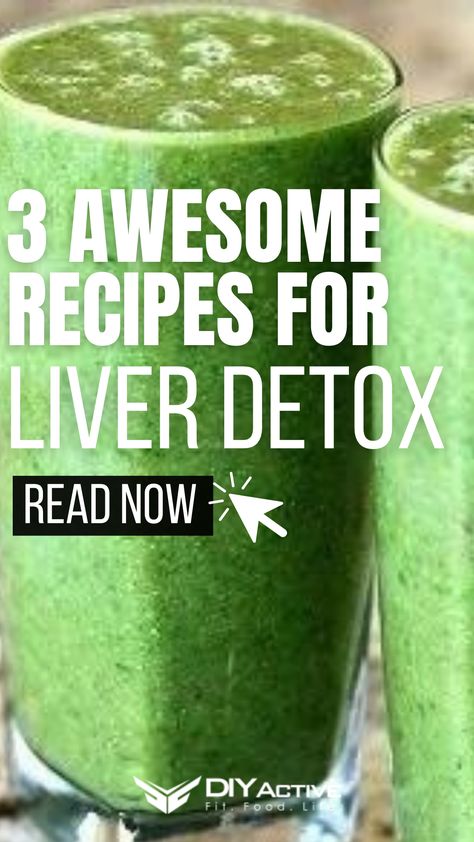 Liver detox is one of the biggest health trends these days. From improving the health of your skin to simply improving your overall health, these liver detox recipes can help you live a healthier life! Take the time to take care of your liver with these liver detox recipes! Healthy Liver Smoothie Recipes, Diy Liver Detox Recipes, Liver Flush Cleanse, Liver Detox Cleanse Recipes, Liver Cleanse 3 Day, How To Detox Your Liver, Liver Healthy Meals, Recipes For Liver Health, Liver Cleanse Smoothie