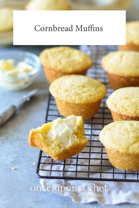 Cornbread Muffins Once Upon A Chef Recipes, Sweet Cornbread Muffins, Maryland Crab Cakes, Best Thanksgiving Side Dishes, Once Upon A Chef, Sweet Cornbread, Cornbread Muffins, Cornbread Recipe, Bread Muffins