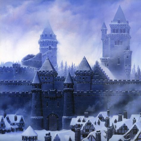 Winterfell Art, Winterfell Castle, Game Of Thrones Castles, Asoiaf Art, King's Landing, Gra O Tron, Ice And Fire, Iron Throne, Game Of Thrones Art