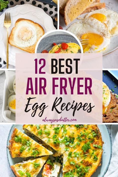 Elevate your breakfast game with our crave-worthy Air Fryer Egg Recipes. From fluffy frittatas to soft-boiled delights, there's something for every taste bud. Eggs In The Air Fryer, Air Fryer Recipes Eggs, Airfryer Breakfast, Air Fryer Recipes Breakfast, Easy Air Fryer Recipes, Easy Egg Recipes, Best Brunch Recipes, Air Fryer Cooking Times, Fried Breakfast