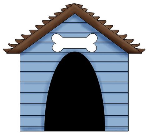 Doghouse Clipart | Clipart Panda - Free Clipart Images Dog Bulletin Board, Cool Dog Houses, Pet Scrapbook, House Clipart, Free Clipart Images, Free Clipart, Dog Themed, Dog Kennel, Dog Houses