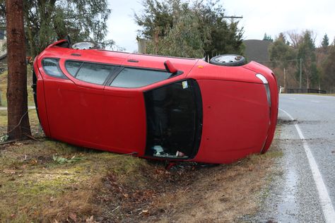 Car Flipped Over, Spider Man Collage, Central Otago, Morning Photo, Reference Pictures, Emergency Service, Art Class, This Morning, A Car