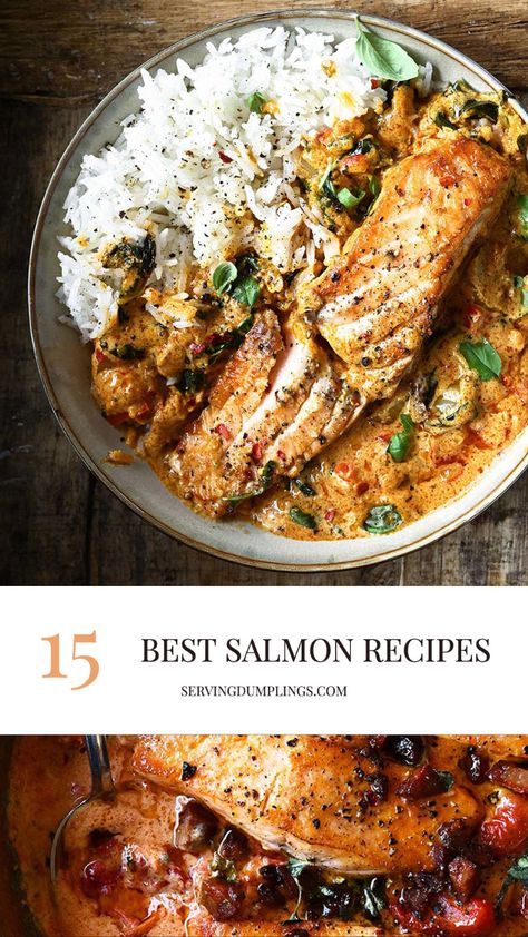 Healthy Dinner With Fish, Savory Fish Recipes, Fall Fish Dinner Recipes, Cozy Salmon Recipes, Best Salmon Dinner, New Salmon Recipes, Best Salmon Dinner Recipes, Baked Salmon Dishes, Salmon Comfort Food