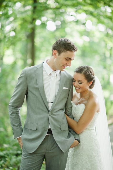 grey suit - open button, no tie Grey Suit White Tie, White Tie Groom, White Tie Wedding, Groom Suit Grey, Suits Groom, Grooms Suit, Grey Suits, Groom Ties, Suit White