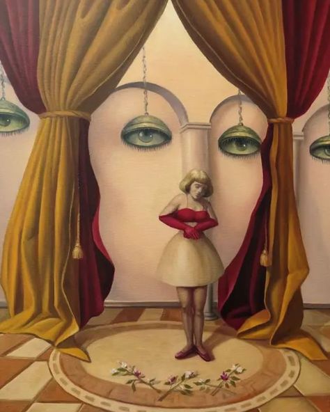 Illusion Kunst, Surealism Art, Bel Art, Surreal Artwork, Optical Illusions Art, Surrealism Painting, Arte Inspo, Illusion Art, Art Et Illustration