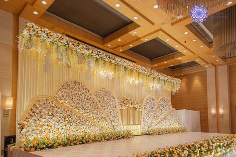 backdrop wedding backdrop partybackdrop Backdrop Design Ideas, Stage Decoration Photos, Reception Decoration Ideas, Outdoor Wedding Reception Decorations, Indoor Wedding Decorations, Indian Wedding Stage, Small Wedding Decor, Wedding Decorations Ideas, Engagement Stage Decoration