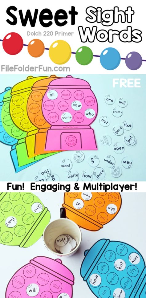 You searched for Gumball - Sight Word Art Projects, Fun Sight Word Games, Free Sight Word Games, Kindergarten Sight Word Games, Sight Word Fun, Kindergarten Sight Words, Sight Words Printables, Daily Five, Kindergarten Games