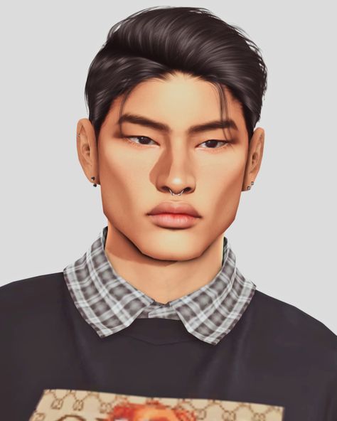 Sims 4 Cc Lip Corners, Sims 4 Cc Crooked Nose, Sims 4 Face Inspiration, Cheekbones Sims 4 Cc, Sims 4 Male Contour, Sims4 Contour, Men Skin Details Sims 4 Cc, Sims 4 Male Cheekbones Cc, Jawline Sims 4 Cc