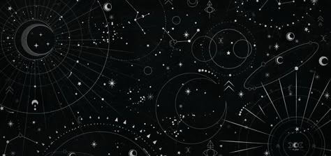 Desktop Wallpaper Stars Aesthetic, Astronomy Medium Widget, Wallpaper Backgrounds Astronomy, Moon Horizontal Wallpaper, Space Horizontal Wallpaper, Macbook Wallpaper Astrology, Astronomy Macbook Wallpaper, Space Background Aesthetic Landscape, Sun Moon Stars Wallpaper Laptop