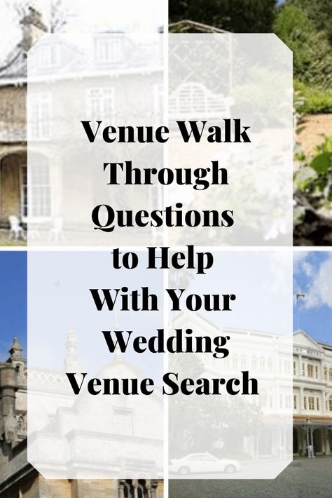 Wedding Venue Walk through Questions - A helpful list of questions to ask doing your wedding venue search - Fabulous Functions UK Prom Venues, Wedding Venue Questions, List Of Questions To Ask, Wedding Walk, Wedding Questions, Wedding Venues Indoor, List Of Questions, Fun Questions To Ask, Let's Get Married