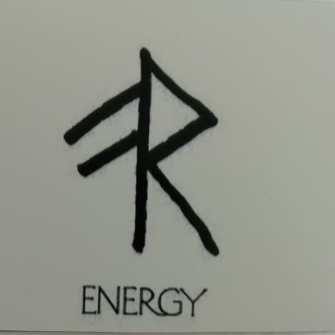 Energy Runes, Energy Rune, Iratze Rune Tattoo, Berkana Rune Tattoo, Rune Inguz, Elder Futhark Runes Tattoo, Runes Meaning, Ancient Runes, Rune Tattoo