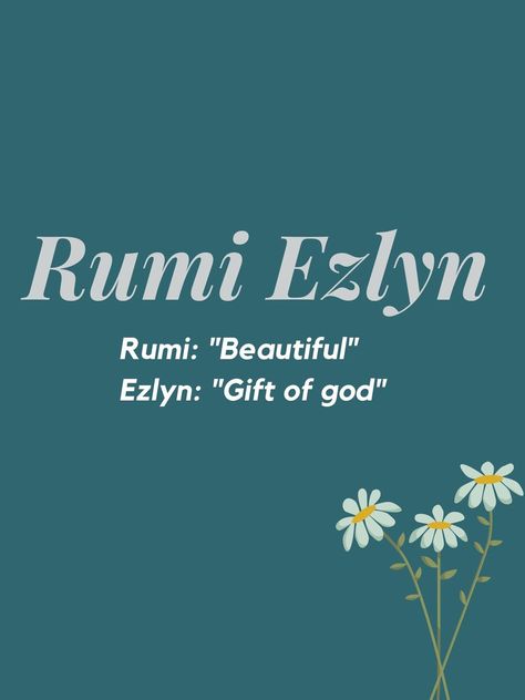 Ezlynn Name Meaning, Name Meaning Beautiful, Uncommon Names With Meaning, Beautiful Name With Meaning, Rumi Name Meaning, Unique Nicknames With Meaning, Name Meaning Beauty, Sansekerta Name Girl, Bible Names With Meaning