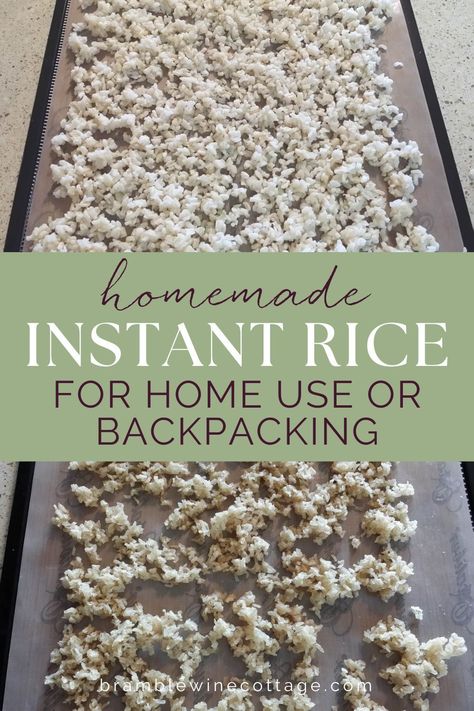 Want to save time and money on meal prep? Dehydrating rice is the answer! It's a budget-friendly way to stock up on a pantry staple and it only takes a few simple steps. Head to our blog to learn how to do it. How To Dehydrate Meals, Freeze Dried Meal Ideas, Dehydrating Rice, Food Dehydrator Ideas, Dehydrating Meals, Freeze Dried Meals, Dry Canning, Dehydrating Food Storage, Dehydrating Food