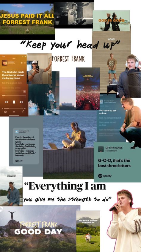 Forrest Frank wallpaper Frank Wallpaper, Frank Album, Jesus Paid It All, Pop Playlist, Christian Artists, Christian Videos, Christian Songs, God Is Good, The Valley