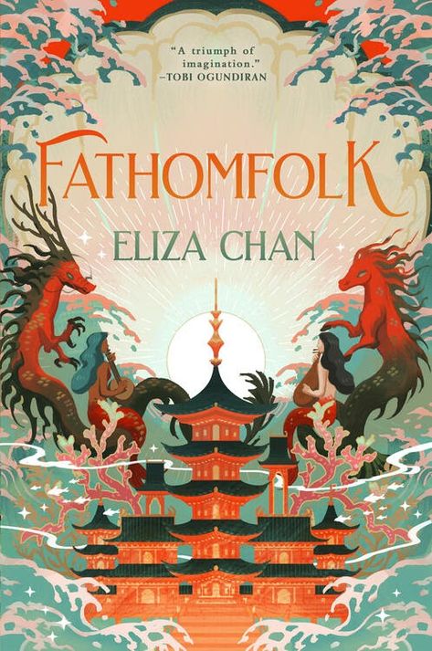 Fathomfolk (Drowned World, #1) by Eliza Chan | Goodreads Madwoman In The Attic, Asian Mythology, Asian Books, Baby Cast, Civil Unrest, Beautiful Bookshelf, Fantasy Novel, East Asian, Safe Haven