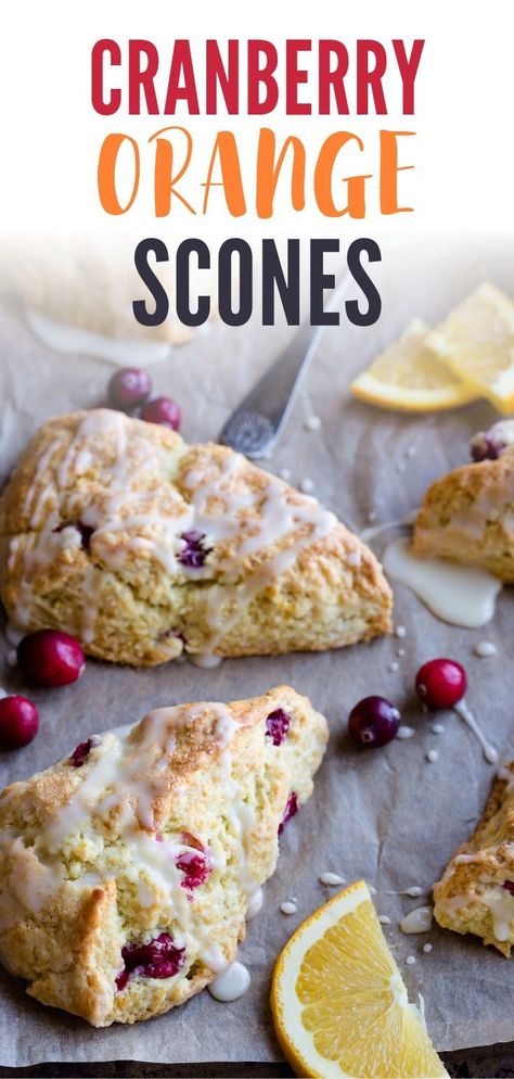 These Cranberry Orange Scones are the best fall scones you’ll ever have! This recipe yields tender, flaky, and ultra-moist scones. #cranberry #orange #scones Handle The Heat Scones, Dried Cranberry Orange Scones, Cranberry Orange Scones With Dried Cranberries, Winter Scones Recipe, Cranberry White Chocolate Scones, English Scone, White Chocolate Scones, Orange Scones Recipe, Baking Therapy