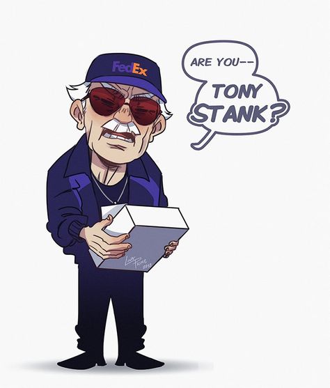 40+ Artists’ Tributes To Late Comic Book Legend Stan Lee Tony Stank, Marvel