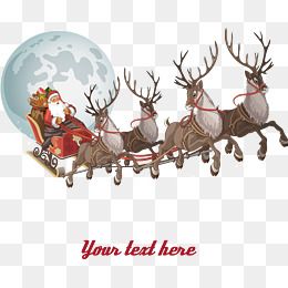 Natal, Christmas Picture Background, Christmas Raindeer, Santa Claus Crafts, Santa Claus Clipart, Reindeer Silhouette, Santa Claus Reindeer, Santa And His Reindeer, Kids Christmas Ornaments