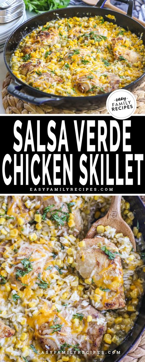 Salsa Verde Stuffed Peppers, Things To Make With Salsa Verde, Instant Pot Salsa Verde Chicken And Rice, One Pan Salsa Verde Shrimp And Rice, Chicken With Green Salsa, Salsa Verde Recipes Meals, What To Do With Salsa Verde, Chicken And Green Salsa Recipe, Salsa Verde Bowl