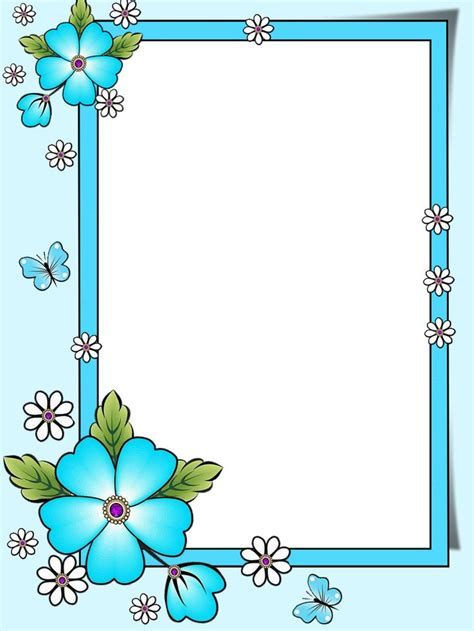 ️*.:｡ * .:｡ * .｡.:* . ･｡.:* | Colorful Borders Design Boarders Designs For Projects, Clip Art Frames Borders, File Decoration Ideas, Flower Background Design, Bond Paper Design, Front Page Design, Colorful Borders Design, Paper Art Design, Colorful Borders