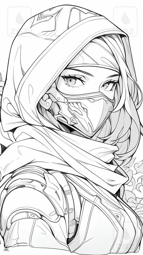 Artwork Title Ideas, Anime Character Drawing Manga Art, Color In Drawings, Comic Sketch Art, Colouring In, Comic Line Art, Drawing Ideas Cool, Coloring Pages Of People, Drawing Ideas Digital