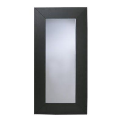 Big chunky black mirror. That should put the finishing touch on my vanity room. Ikea Full Length Mirror, Mongstad Mirror, Diy Floor Mirror, Ikea Mirror Hack, Full Wall Mirror, Mirror Gallery Wall, Ikea Mirror, Big Wall Mirrors, White Wall Mirrors