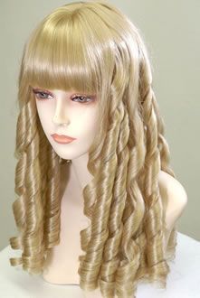 Doll Curls Hairstyles, Victorian Woman Hairstyle, Gyaru Curly Hair, Ringlets Hairstyles, Victorian Curls, Hair Curls Style, Doll Curls, Princess Curls, Ringlets Hair