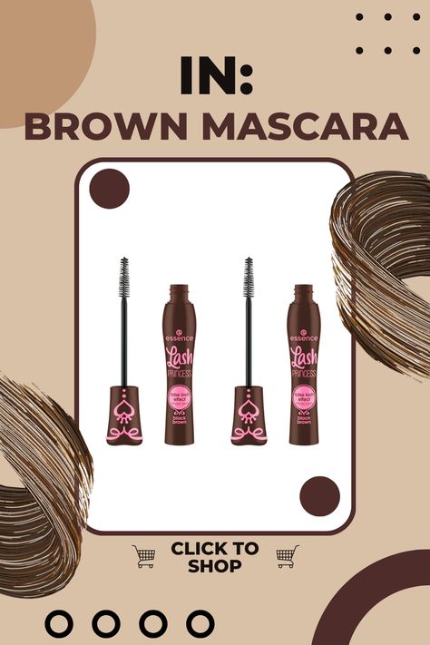 BEST Brown Mascara, Essence Lash Princess, Amazon fav! Best Brown Mascara, Mascara Essence, Lash Princess, False Lash Effect Mascara, Lash Lifting, Brown Mascara, Brown Aesthetic, False Lashes, Paraben Free