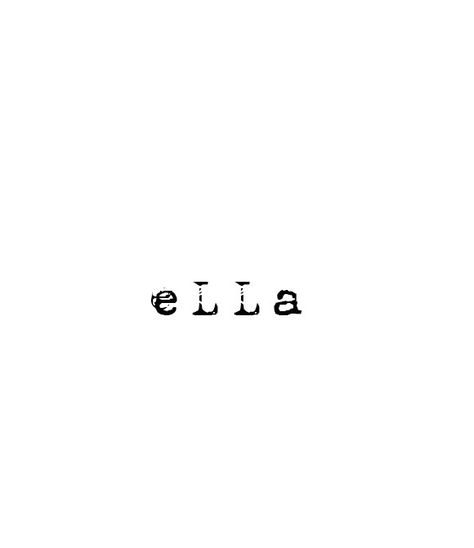 @ Ella Tattoo, Word Widget, Ella Aesthetic, Ella Core, Aesthetic Word, Aesthetic Words, Girl Names, Gold Design