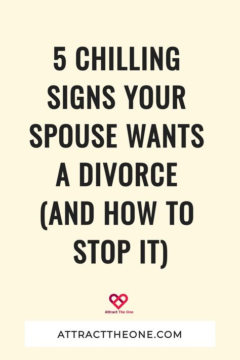 5 Chilling Signs Your Spouse Wants a Divorce (And How To Stop It) Living Together While Separated, How To Tell Your Husband You Want A Divorce, When Your Spouse Lies To You, When To Divorce, Trial Separation, Husband Wants Divorce, Divorce Signs, I Want A Divorce, Divorce Tips