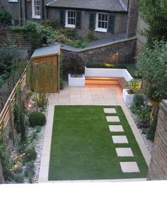 Small Back Gardens, Simple Garden Designs, Urban Garden Design, Contemporary Garden Design, Back Garden Design, Modern Garden Design, Landscape Designs, Low Maintenance Garden, Outdoor Gardens Design