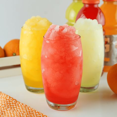 Ninja Creami Gatorade Slushies - Fork To Spoon Gatorade Slushie, New Mexico Biscochitos Recipe, Yellow Cake Mix Recipes, Ninja Ice Cream Recipe, Slushy Drinks, Cake Mix Cookie Bars, Slushie Recipe, Ninja Recipes, Creamy Recipes