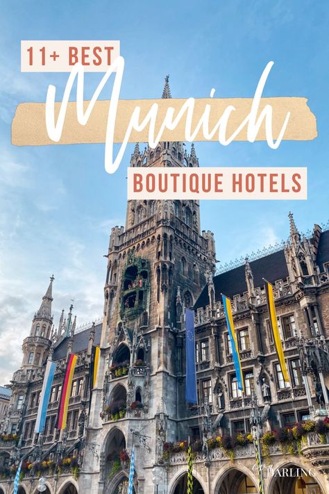 The best Munich boutique hotels range from traditional Bavarian guesthouses to modern, luxury hotels with amazing amenities. Click this pin to discover them all! unique hotels in Munich, best Munich hotels, hotels near Oktoberfest, where to stay for Oktoberfest, best Oktoberfest hotels Munich Hotels, Best Instagram Photos, Travel Germany, Classic Girl, Unique Places, Unique Hotels, Luxury Boutique Hotel, Travel Wanderlust, Boutique Hotels