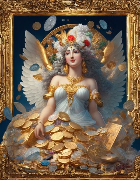 Goddess Fortuna, Fortuna Goddess, Vision Board Photos, Board Room, Sixth Sense, Roman Goddess, Goddess Art, Spiritual Guidance, Feng Shui