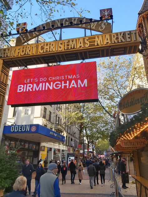 So it begins Birmingham Christmas Market Christmas In Birmingham Uk, Christmas Market Birmingham, Birmingham Christmas Market, Birmingham Uk Aesthetic, Birmingham Aesthetic, Birmingham Christmas, London Pics, Fall Goals, Greenwich Market