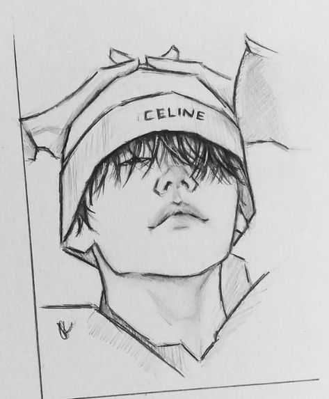 Fan Drawing, Spiderman Art Sketch, Indie Drawings, Art Drawings Sketches Pencil, Yeonjun Txt, Kpop Drawings, Easy Drawings Sketches, Txt Yeonjun, Fan Art Drawing